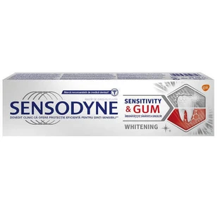 Відбілююча зубна паста для ясен Sensitivity Sensodyne Sensitivity Toothpaste, 75 мл, GSK