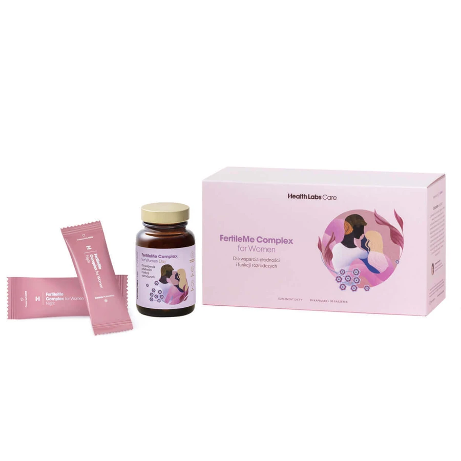 Health Labs FertileMe Complex For Women, 30 капсул + 30 пакетиков УНИЧТОЖЕННАЯ УПАКОВКА: цены и характеристики