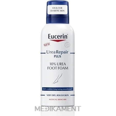 Eucerin UreaRepair Foot Foam 10% мочевина, 150 мл 1×150 мл, пена для ног: цены и характеристики
