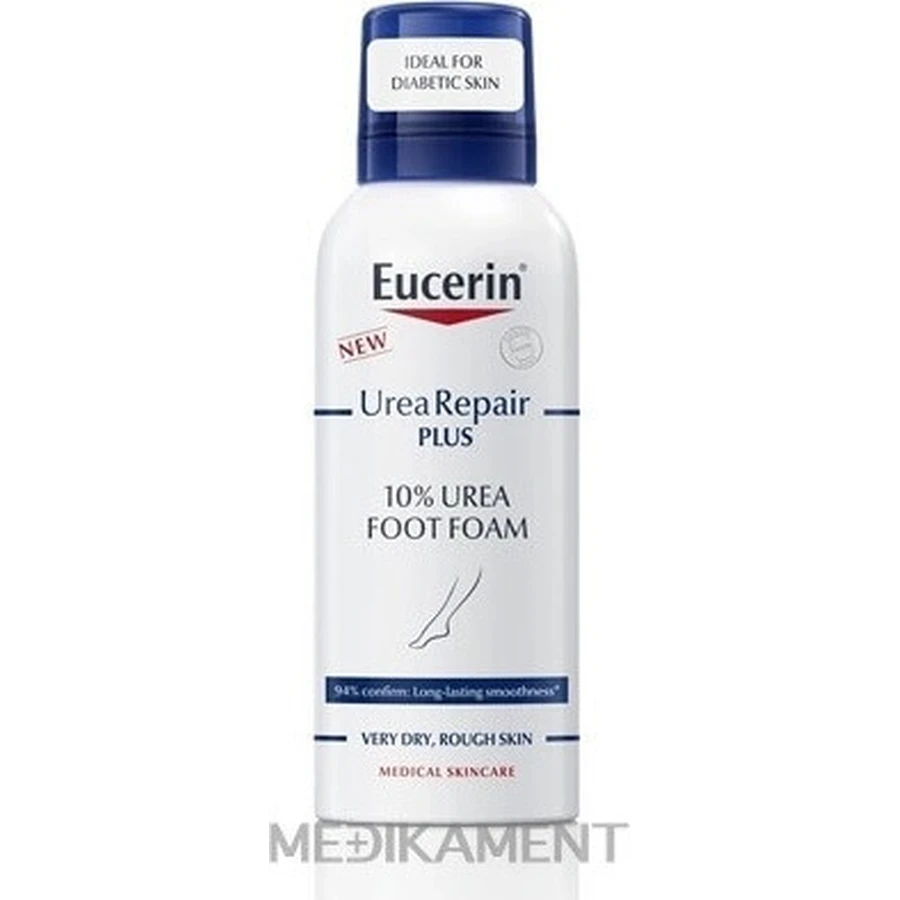Eucerin UreaRepair Foot Foam 10% мочевина, 150 мл 1×150 мл, пена для ног: цены и характеристики