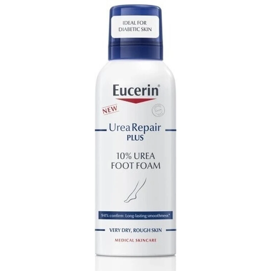 Eucerin UreaRepair Foot Foam 10% мочевина, 150 мл 1×150 мл, пена для ног: цены и характеристики