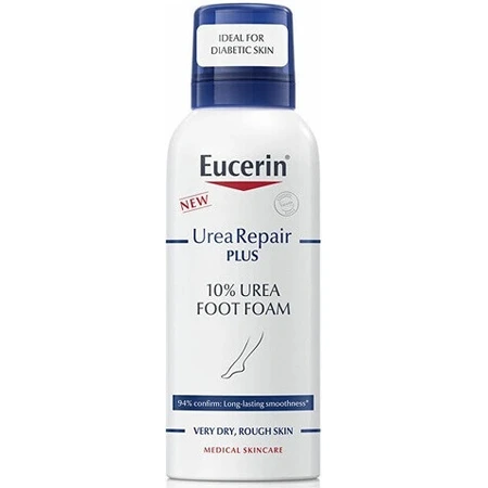 Eucerin UreaRepair Foot Foam 10% мочевина, 150 мл 1×150 мл, пена для ног: цены и характеристики