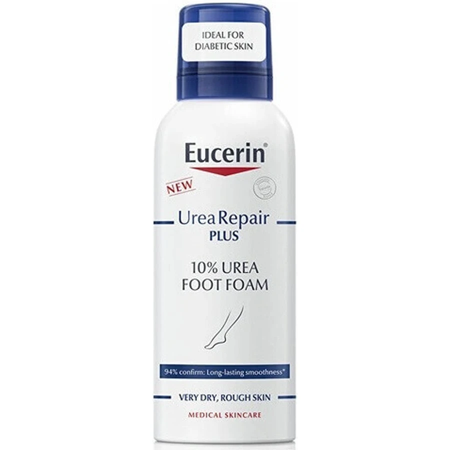 Eucerin UreaRepair Foot Foam 10% мочевина, 150 мл 1×150 мл, пена для ног: цены и характеристики