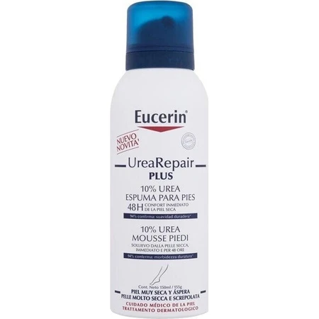 Eucerin UreaRepair Foot Foam 10% мочевина, 150 мл 1×150 мл, пена для ног: цены и характеристики