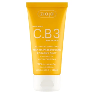 Ziaja Vitamin C.B3 Awakening Morning Shot Cream, 50 мл