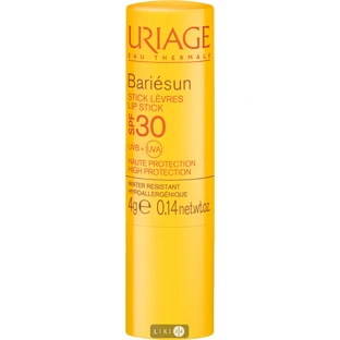 Стик для губ Uriage Bariesun Stick Levres SPF 30 Восстановление+Увлажнение Солнцезащитный 4 г