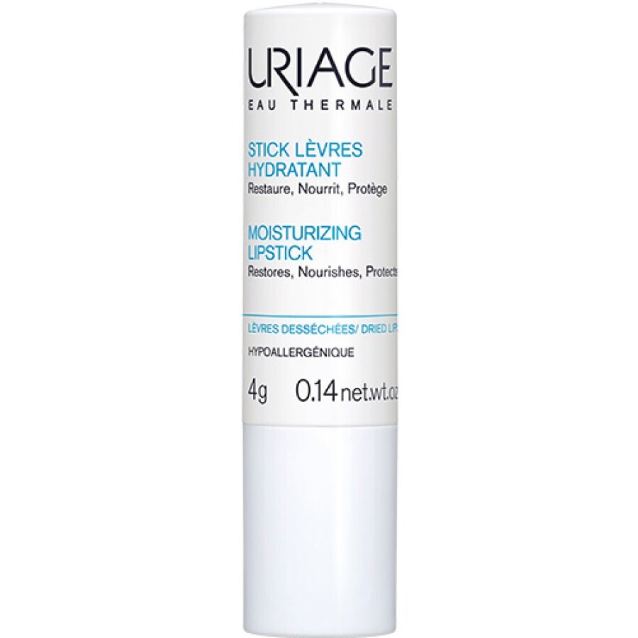 Бальзам для губ Uriage Moisturizing Lipstick защитный и восстанавливающий, 4 г: цены и характеристики