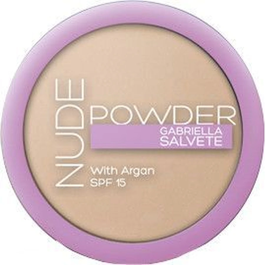 Компактна пудра Gabriella Salvete SPF15 Compact Powder Nude пудра 01, 8 г: ціни та характеристики