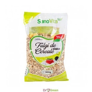 Зерновые и кукурузные хлопья, 500 г, Sanovita