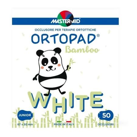 Детский ОРТОПАД Детский окклюзор белый Junior Master-Aid, 67х50 мм, 50 шт, Pietrasanta Pharma: цены и характеристики