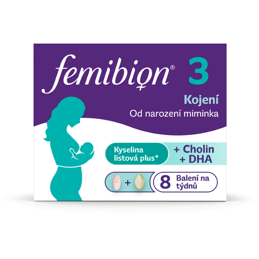 Фемибион 3/ Femibion ​​3 Грудное вскармливание, 56 таблеток + 56 капсул: цены и характеристики