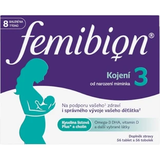 Фемибион 3/ Femibion ​​3 Грудное вскармливание, 56 таблеток + 56 капсул