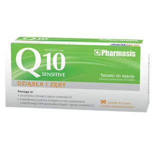 Pharmasis Q10 Sensitive, апельсиновий смак, 30 пастилок