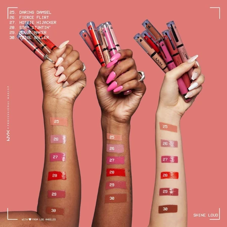 NYX Professional Makeup Блиск для губ Loud Pro Pigment Lip Shine 28 Stay Stuntin 3.4 мл: ціни та характеристики