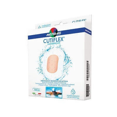 Cutiflex Master-Aid стерильная водонепроницаемая повязка Cutiflex Master-Aid, 10x8 см, 5 шт, Pietrasanta Pharma: цены и характеристики