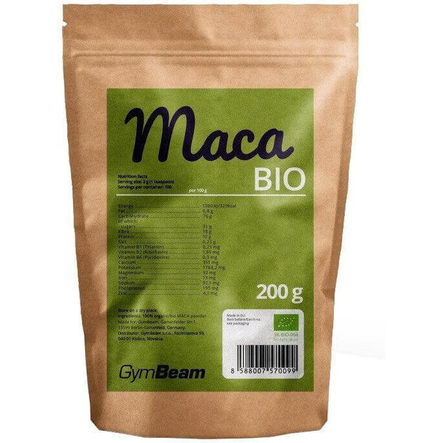 GymBeam Bio Maca 200 г: ціни та характеристики