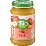 DmBio Пюре из яблок и манго 5+, 190 г