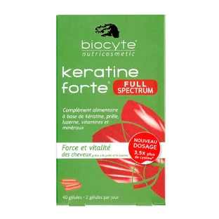 Кератин Форте Biocyte Laboratory Keratine Forte Full Spectrum, 40 капсул