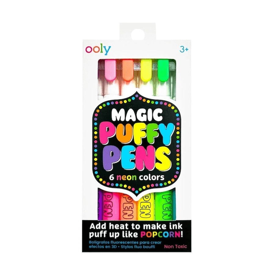 Puffy Pens 3D Пухкі ручки, +3 роки, Ooly: ціни та характеристики