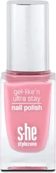 She stylezone color&style Gel-like'n ultra stay nail polish 322/270, 10 мл