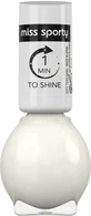 Лак для ногтей Miss Sporty 1 Minute to Shine 121, 7 мл