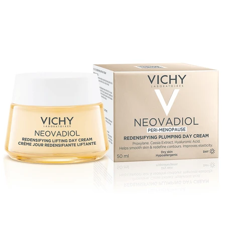 Денний крем Vichy Neovadiol з почервонінням і ефектом наповнення для сухої шкіри в період пери-менопаузи, 50 мл: ціни та характеристики