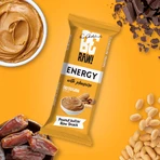 Батончик BeRAW! Energy Raw Snack Peanut Butter, енергетичний, 40 г: ціни та характеристики