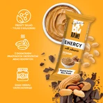 Батончик BeRAW! Energy Raw Snack Peanut Butter, енергетичний, 40 г: ціни та характеристики