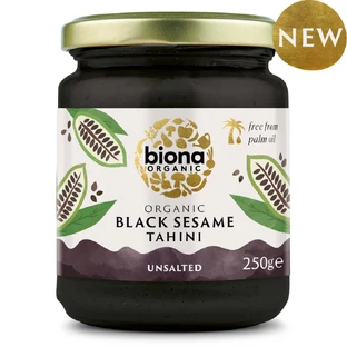 Тахини из органического черного кунжута, 250 г, Biona