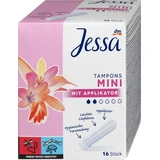 Тампоны Jessa mini с аппликатором, 2 капли, 16 шт.