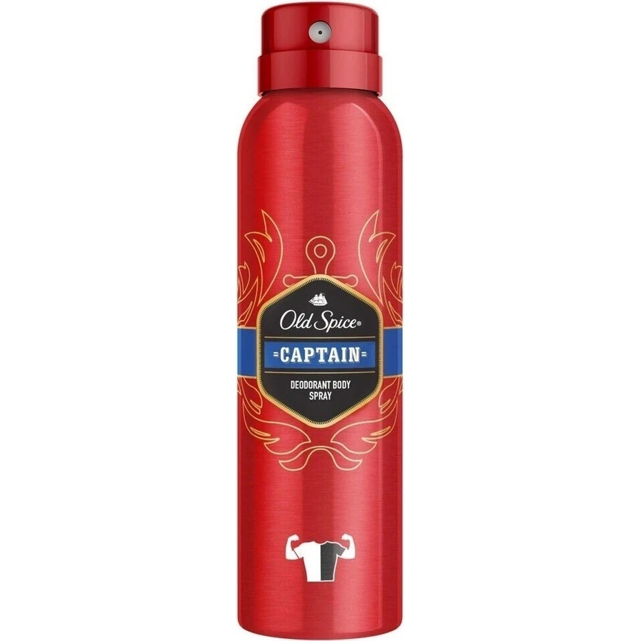 Old Spice Спрей 150 мл Капітан 1×150 мл, дезодорант: ціни та характеристики