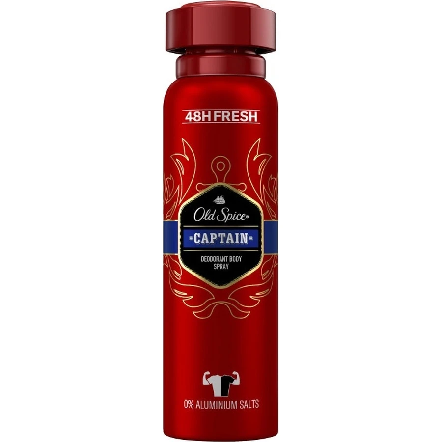 Old Spice Спрей 150 мл Капітан 1×150 мл, дезодорант: ціни та характеристики