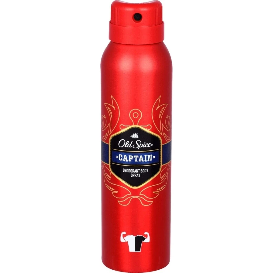 Old Spice Спрей 150 мл Капітан 1×150 мл, дезодорант: ціни та характеристики