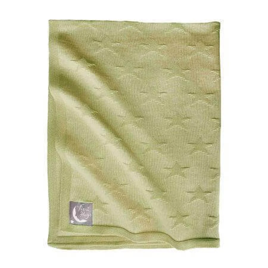 Вязаный плед First Hugs New Star, 80х100 см, Vanilla Kiss, Tuxi Brands: цены и характеристики