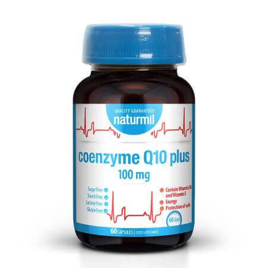 Коэнзим Q-10 Плюс 100 мг Naturmil Coenzim Q-10 Plus, 60 капсул: цены и характеристики