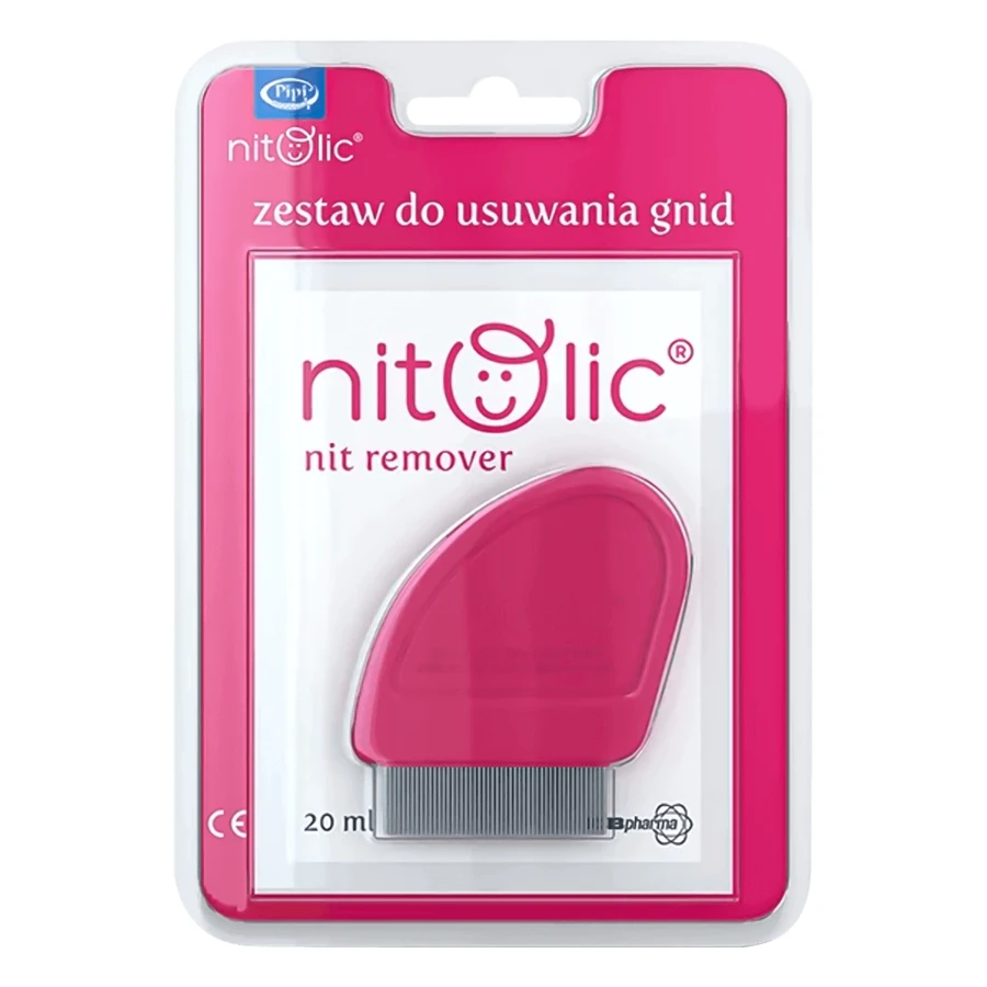 Pipi Nitolic, набір для видалення гнид, 20 мл + гребінець: ціни та характеристики