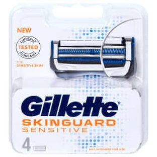 Лезвия для бритвы Gillette Skinguard, 4 шт.