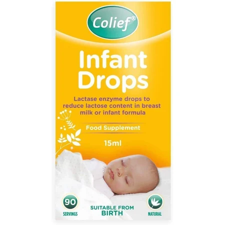 Капли для новорожденных Colief с ферментом лактазы, 15 мл: цены и характеристики