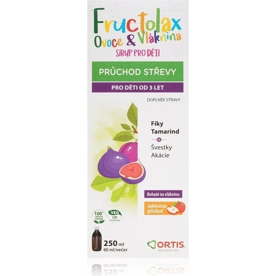 Фруктолакс Фрукты и клетчатка SIRUP 1×250 мл, сироп: цены и характеристики