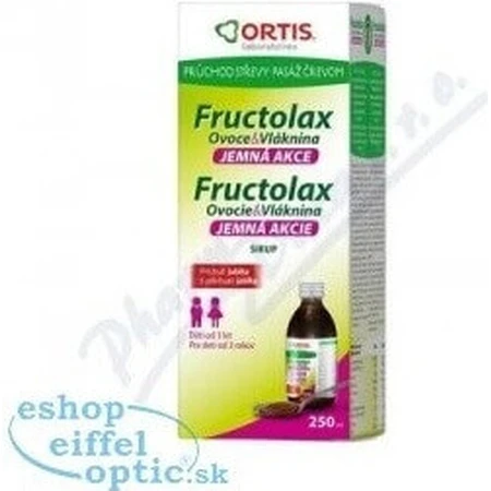 Фруктолакс Фрукты и клетчатка SIRUP 1×250 мл, сироп: цены и характеристики