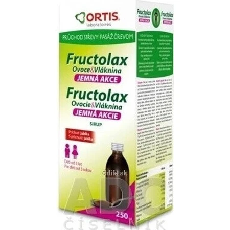 Фруктолакс Фрукты и клетчатка SIRUP 1×250 мл, сироп: цены и характеристики