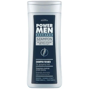 Шампунь для волос Joanna Power Men против седины, 200 мл