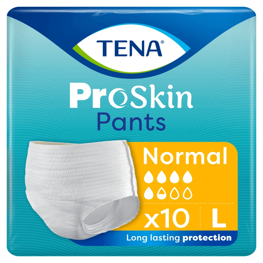 Tena Pants ProSkin, трусики-хоники, размер L, 100-135 см, Normal, 10 шт.: цены и характеристики