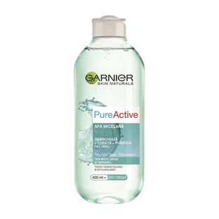 Міцелярна вода Pure Active Skin Naturals для комбінованої шкіри зі схильністю до жирності, 400 мл, Garnier