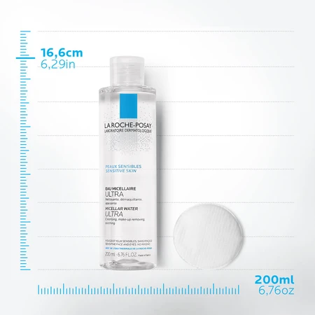 Міцелярний розчин La Roche-Posay Physiological Micellar Water Solution для чутливої шкіри, 200 мл: ціни та характеристики