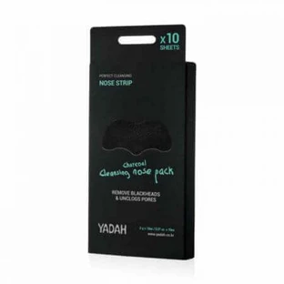 Маска для обличчя Yadah Charcoal Cleansing Nose Pack Nose Pore Strips, 10 штук