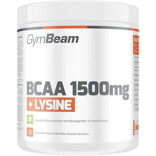 GymBeam BCAA 1500 + лізин 300 таблеток