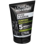 L'Oréal Paris Men Expert Pure Carbon Очищающий гель с активированным углем 100 мл: цены и характеристики