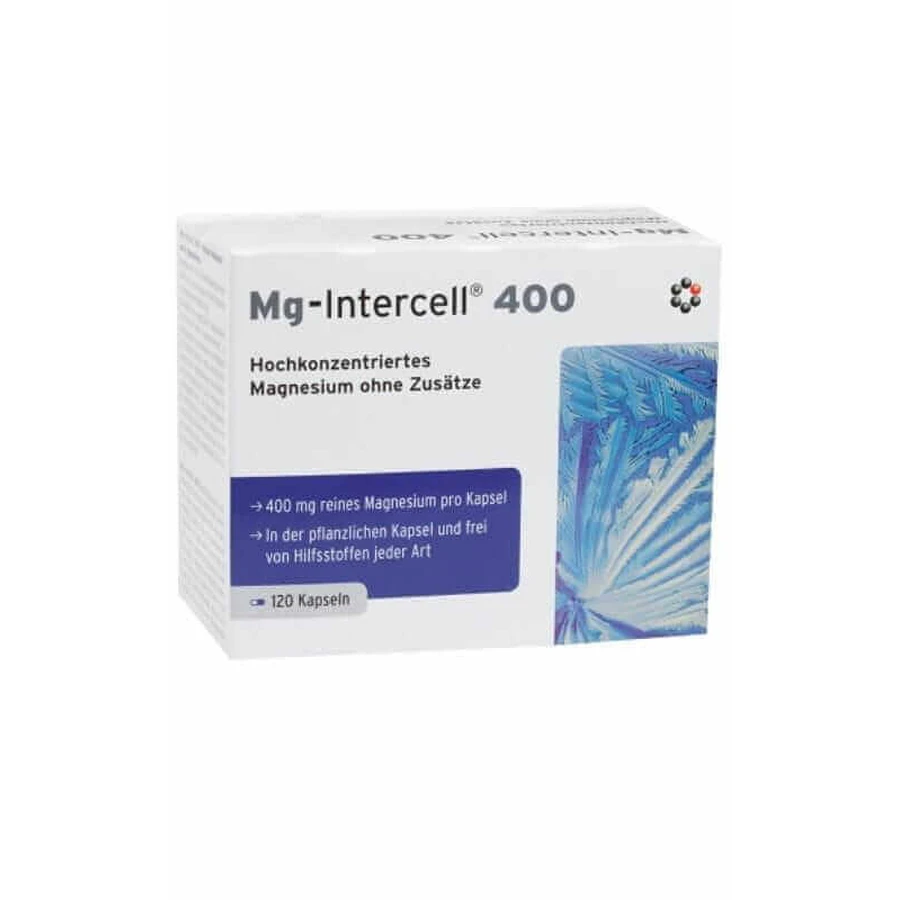 Магній Mg-Intercell 400 мг (120 капсул) Intercell: ціни та характеристики