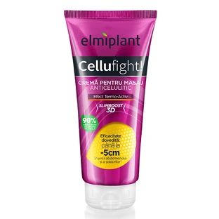 Антицеллюлитный массажный крем Cellufight, 200 мл, Elmiplant